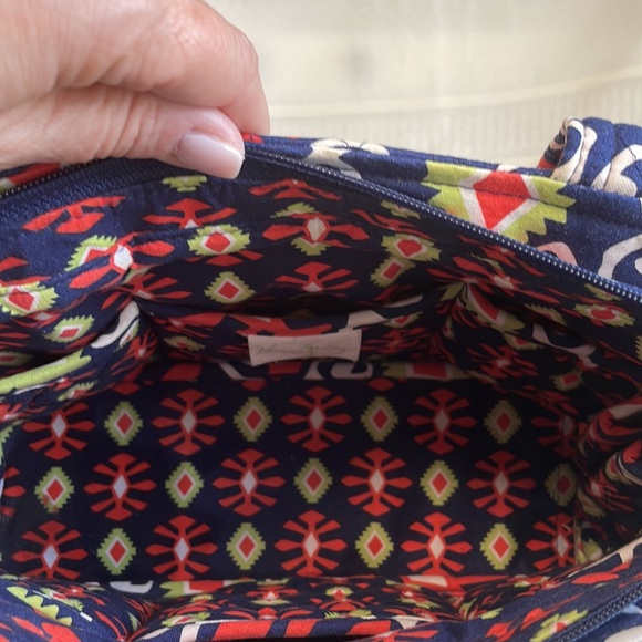 Vera Bradley Retired “Sun Valley” Small Vera Tote Bag - Picture 8 of 9